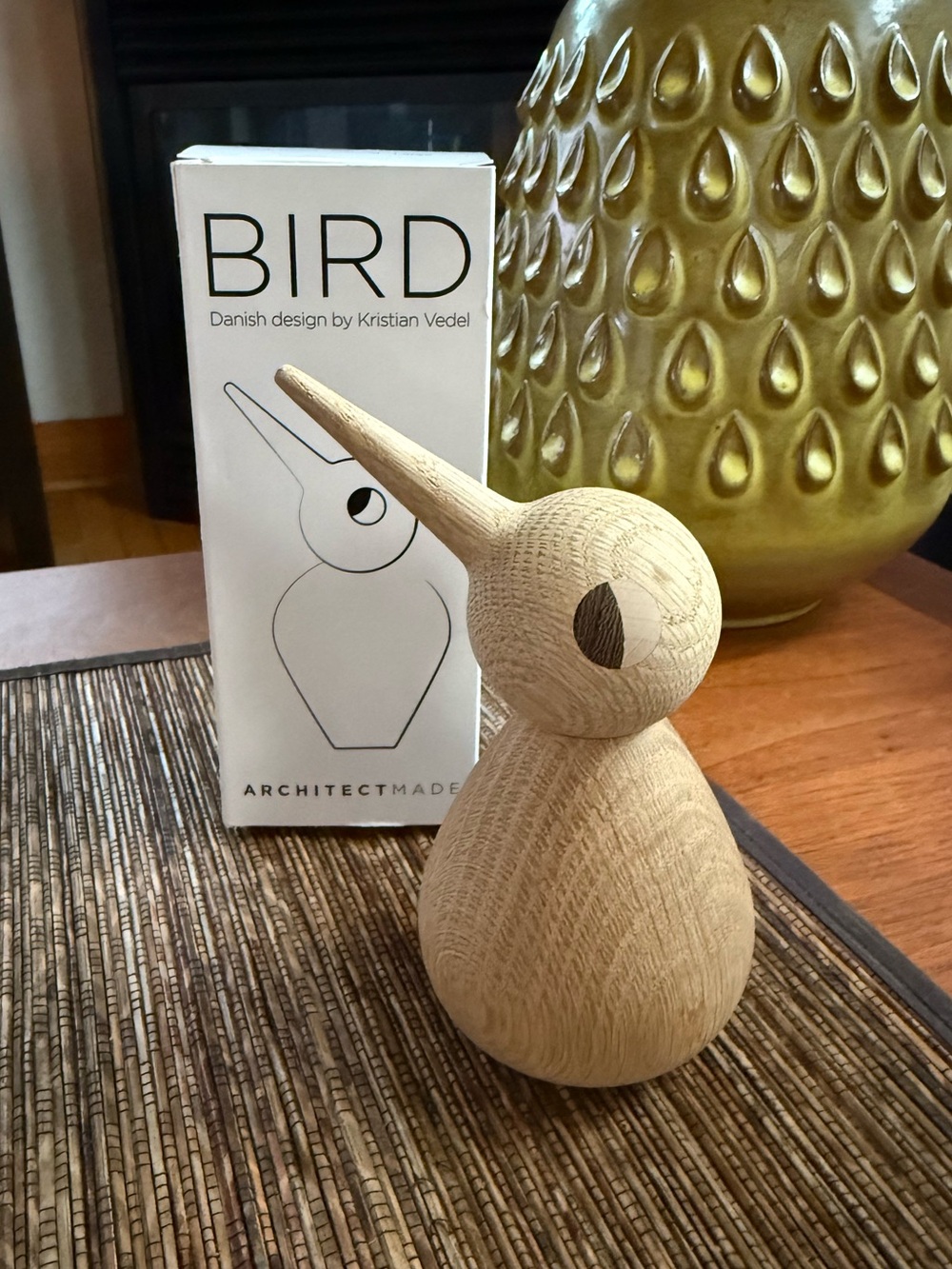 ArchitectMade Bird Large Oak Natural Scandinavian Denmark Bojesen Designer